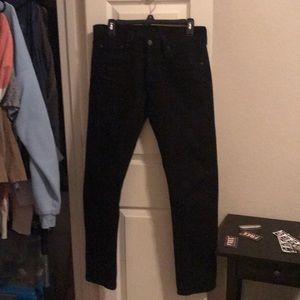 Black Levi's 501 Original Fit Jeans